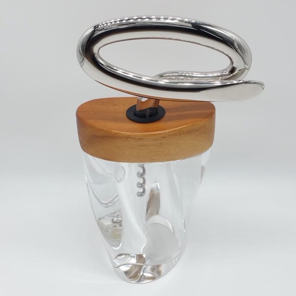 Nambé Twist Corkscrew Wine Opener MT0556 by Neil Cohen - Picture 1 of 14